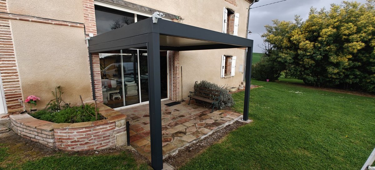 Pergola aluminium